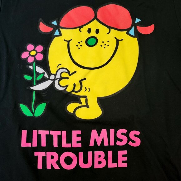 Little Miss Trouble Graphic Tee, Med - Picture 3 of 4